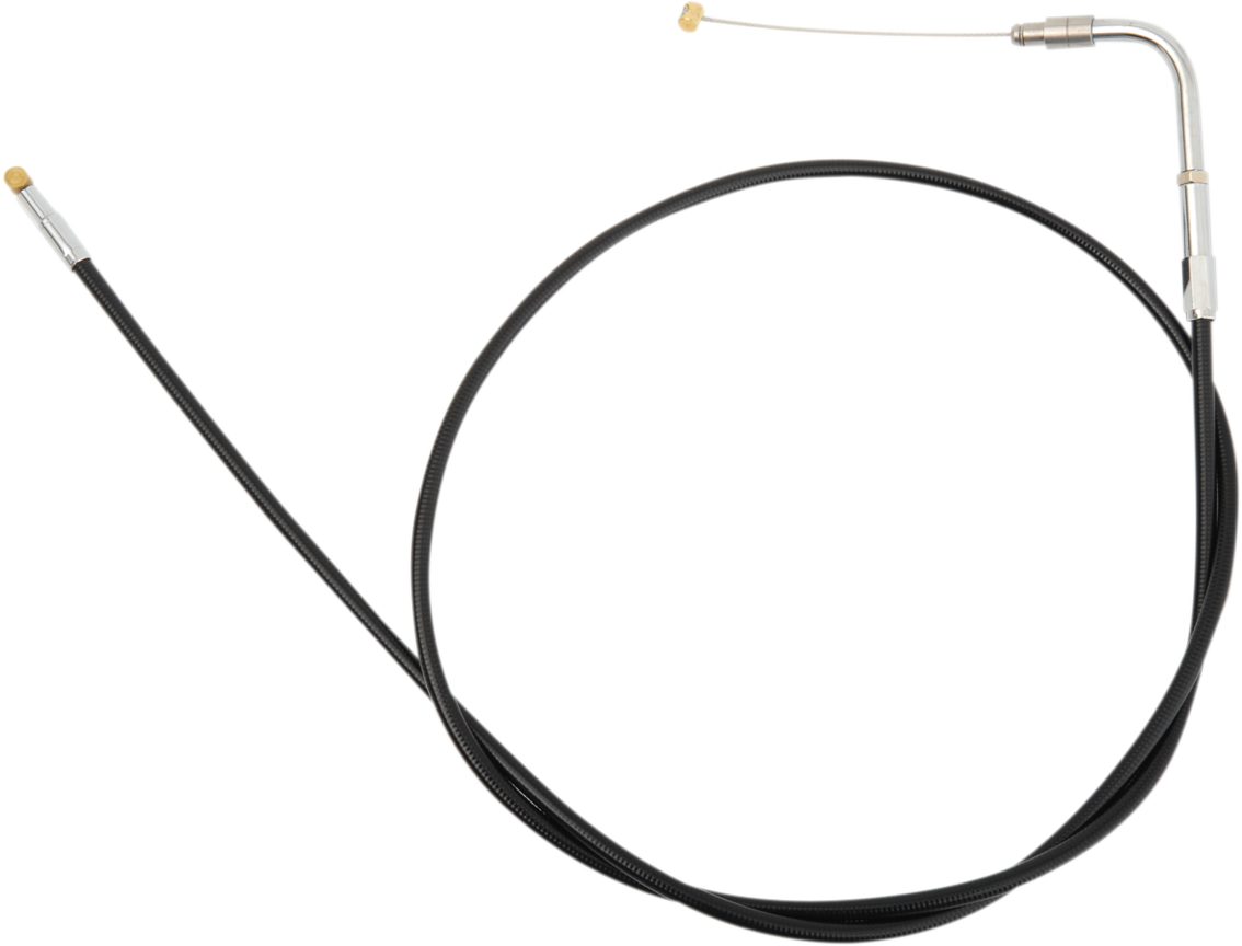 S&S Cycle Black Vinyl Throttle Cable - 42" - Black