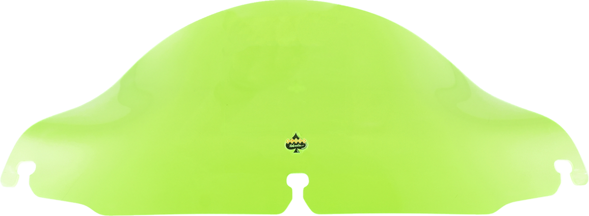 Klock Werks Ice Flare® Windshield - 6.5" - Green Ice - '96-'13 FLHT/FLHX