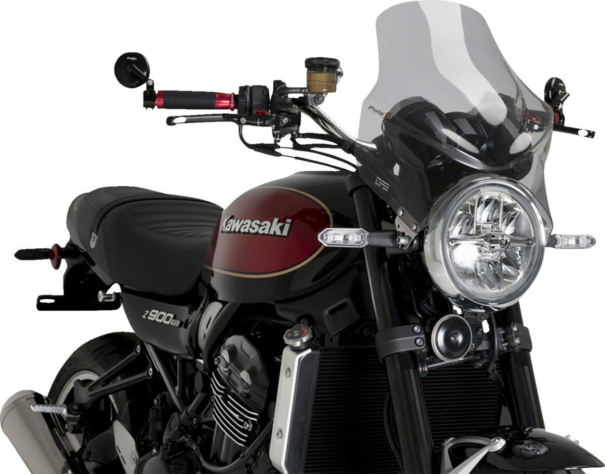 PUIG HI-Tech Parts Top Windshield - Smoke - Z900RS