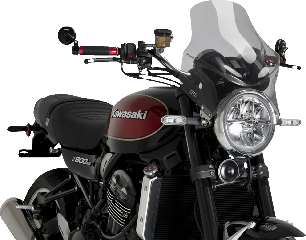 PUIG HI-Tech Parts Top Windshield - Smoke - Z900RS