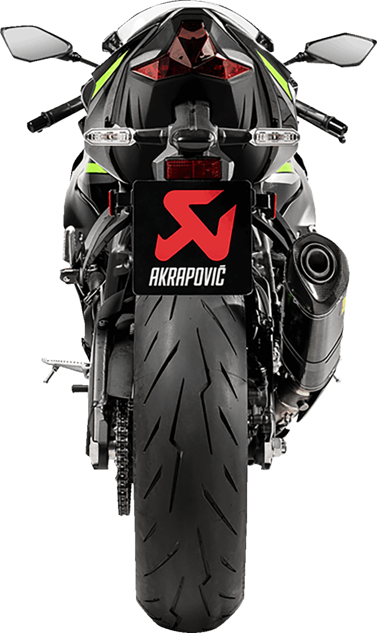 Akrapovic Slip-On Line Muffler - Carbon Fiber - ZX-6R
