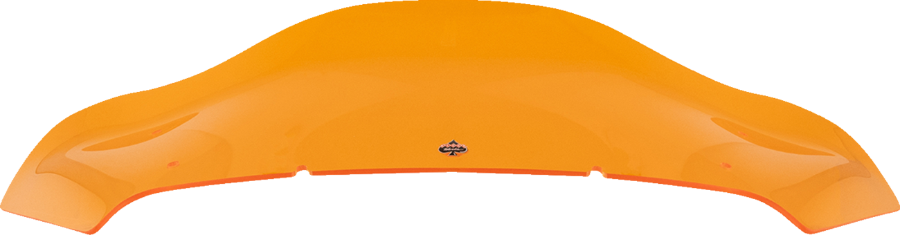Klock Werks Kolor Flare® Windshield - 8" - Orange - '23-'25 FLHX