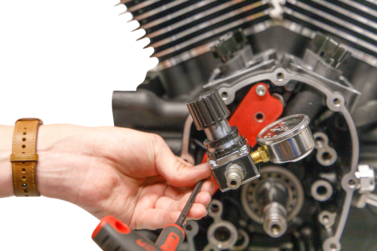 Feuling Parts Tester - Engine Case/Piston Cooling/Jet Pressure - M8/Twin Cam