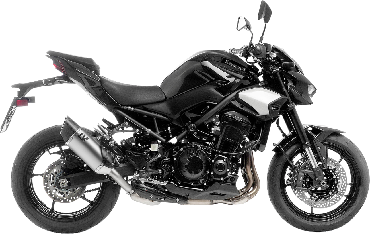LeoVince LV-14 R Slip-On Muffler - Stainless Steel - Z 900