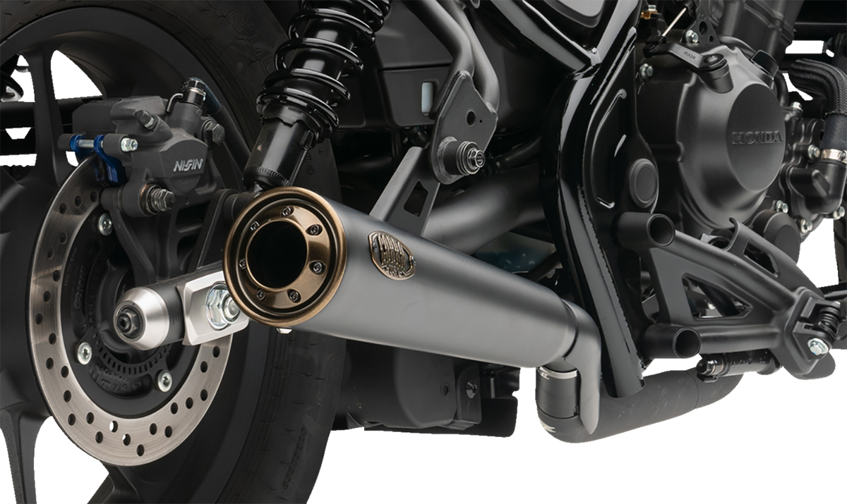 Cobra Bronze Tip Slip-On Muffler - Rebel