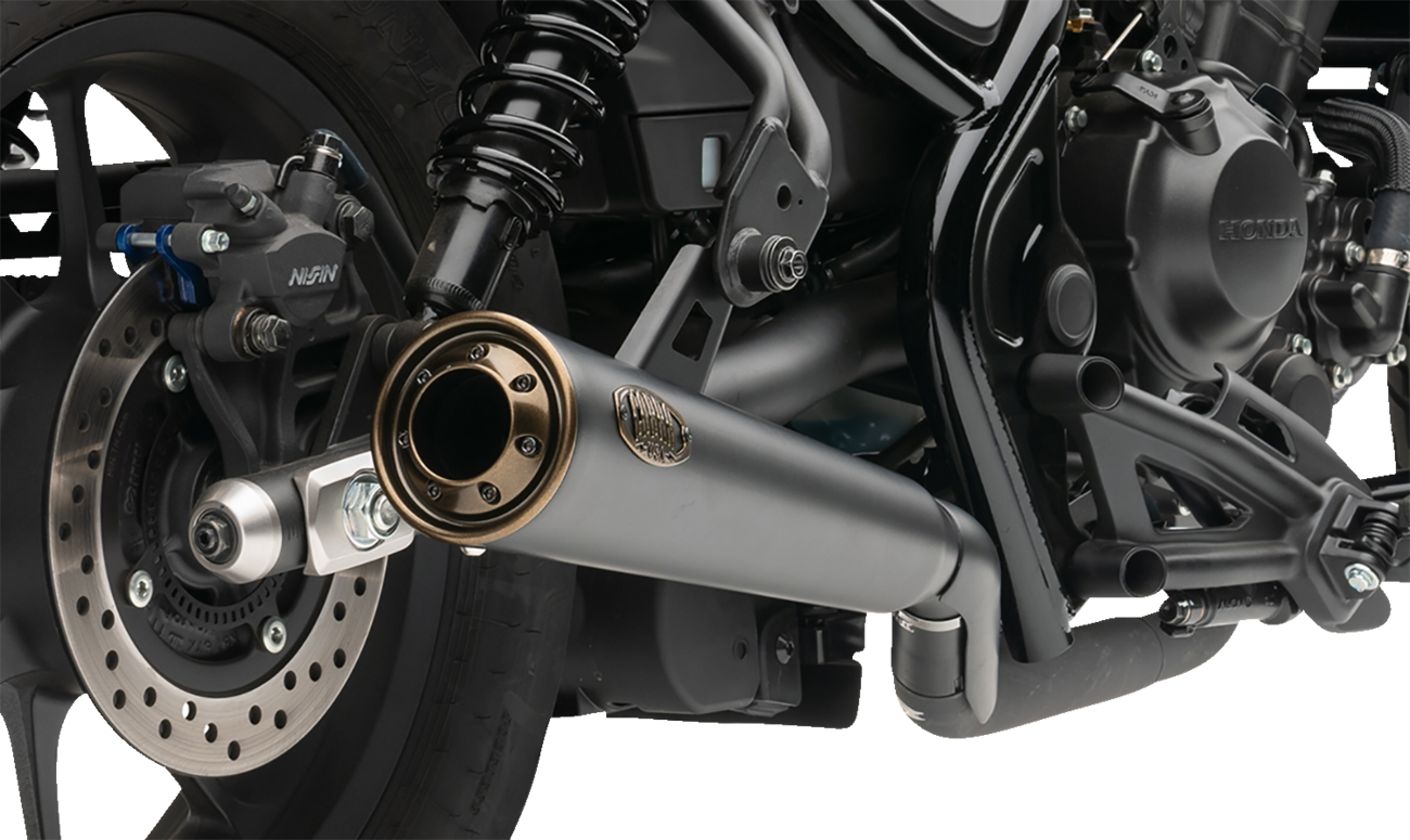 Cobra Bronze Tip Slip-On Muffler - Rebel