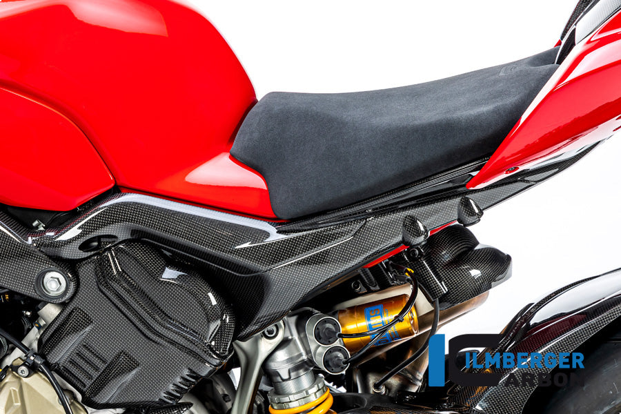 Ilmberger Carbon Subframe Cover Left V4 Ducati Streetfighter - Gloss