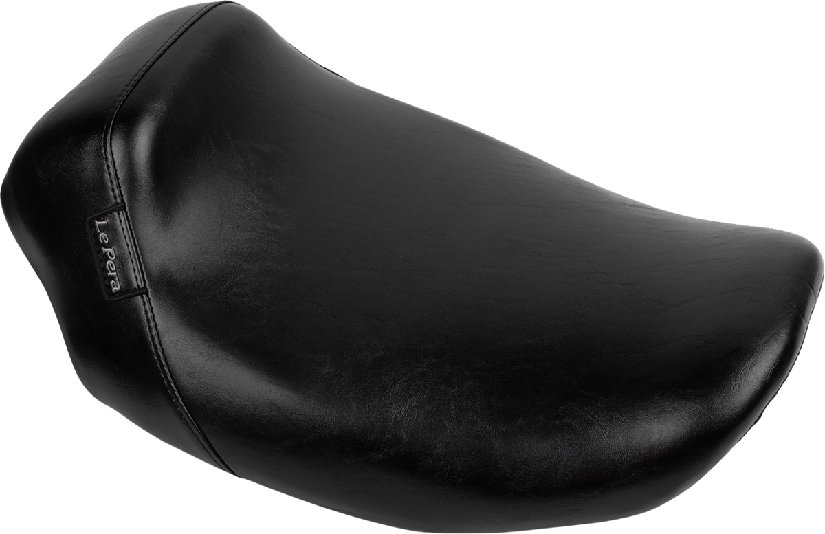 Le Pera Bare Bones Solo Seat - Smooth - Black - FLH/FLT '23-'25