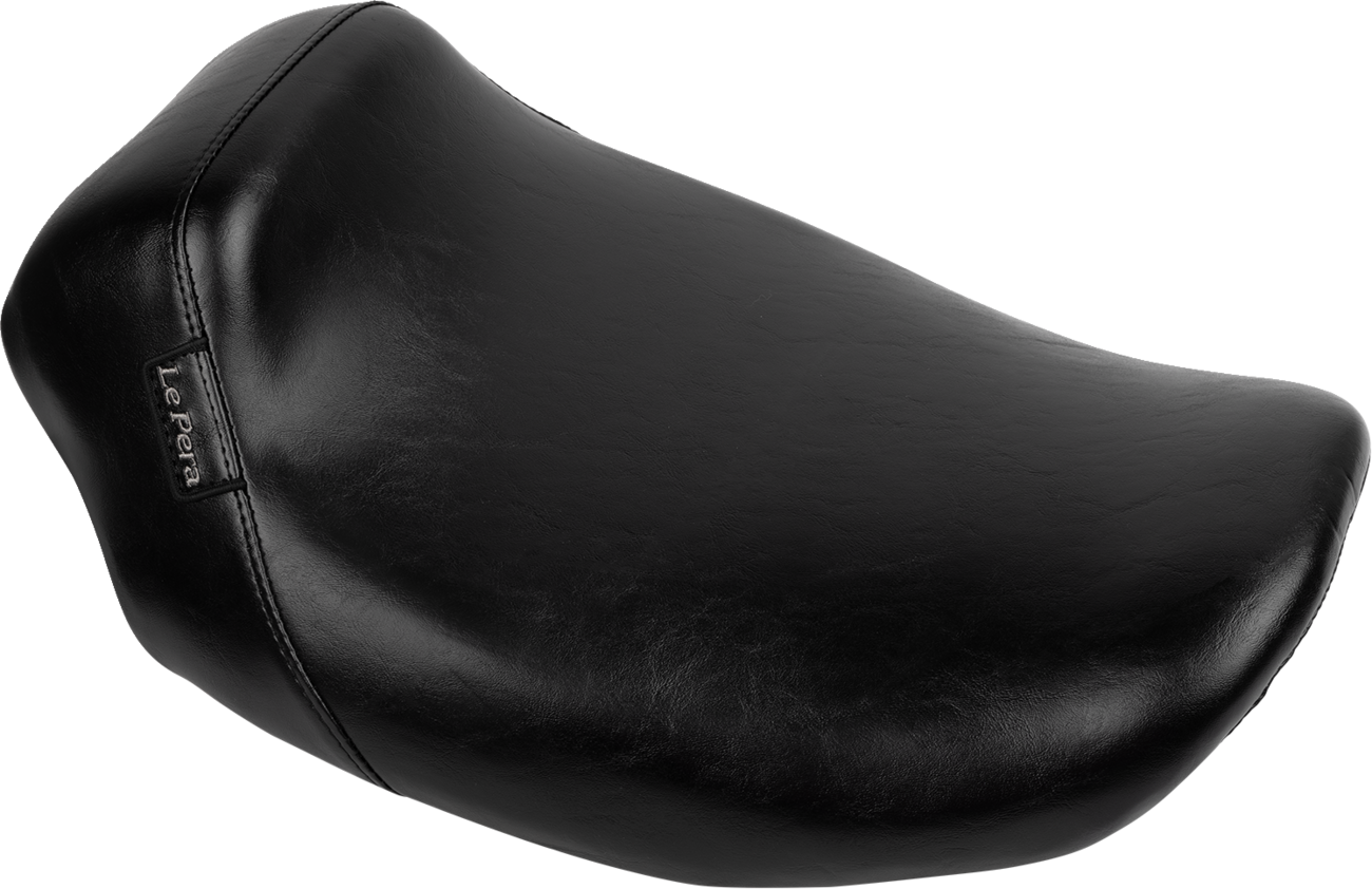 Le Pera Bare Bones Solo Seat - Smooth - Black - FLH/FLT '23-'25