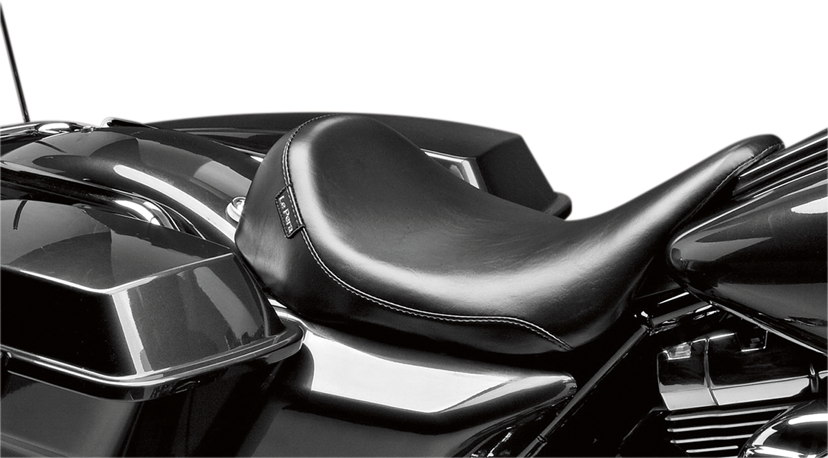 Le Pera Silhouette Solo Seat - Smooth - Black - FL '08-'23