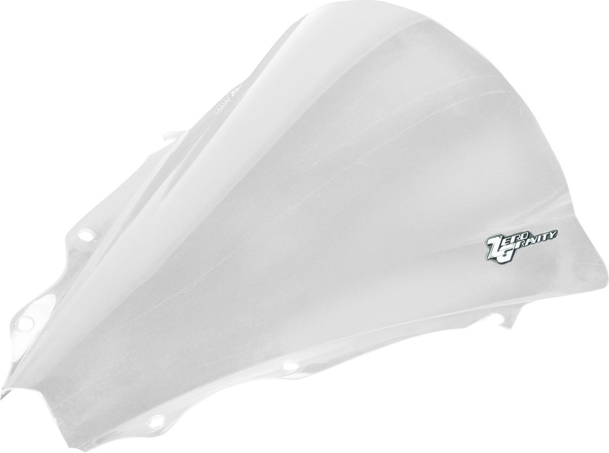 Zero Gravity Double Bubble Windscreen - Clear - YZF-R6