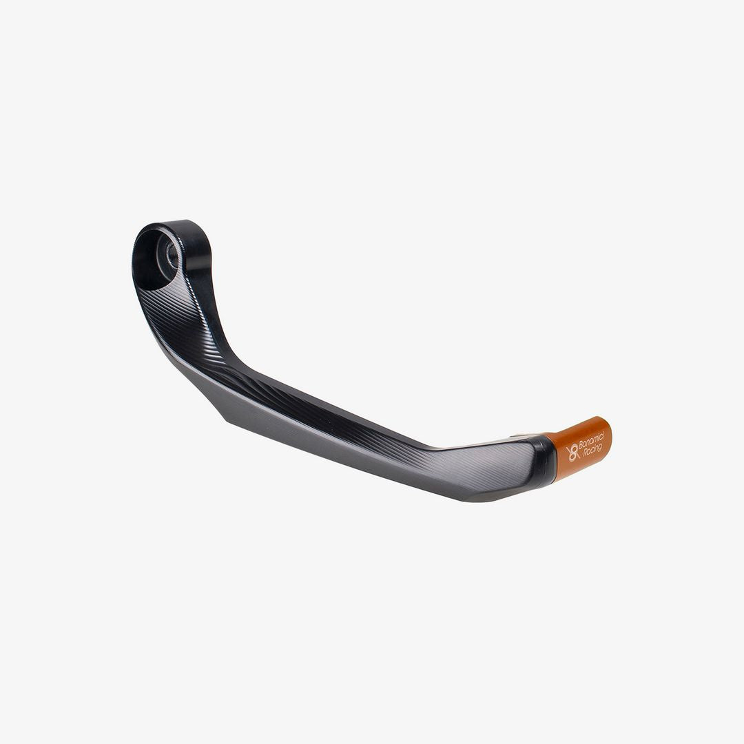 Bonamici Racing Lever Protection - Right Side - Orange (Without Adaptor)