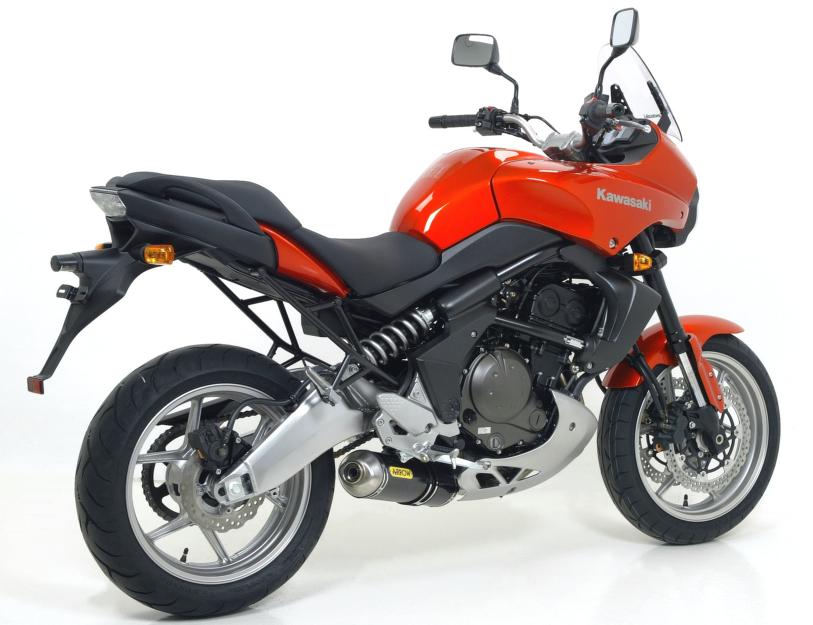 Arrow 71698AON Maxi Race-Tech Approved Aluminium Dark Slip On