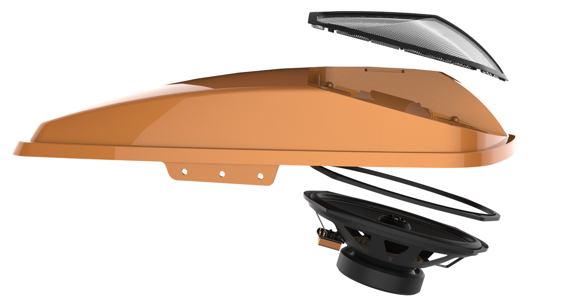 Hogtunes Speaker Lid With 6"x9" XL Speakers