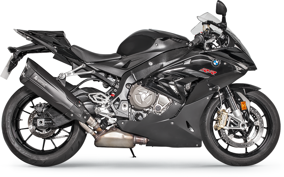 Akrapovic Muffler - Black - Titanium - S1000RR