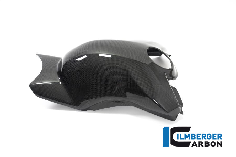 Ilmberger Carbon Tank Fairing With Crash Pads Ducati Panigale V4 Racing - Gloss