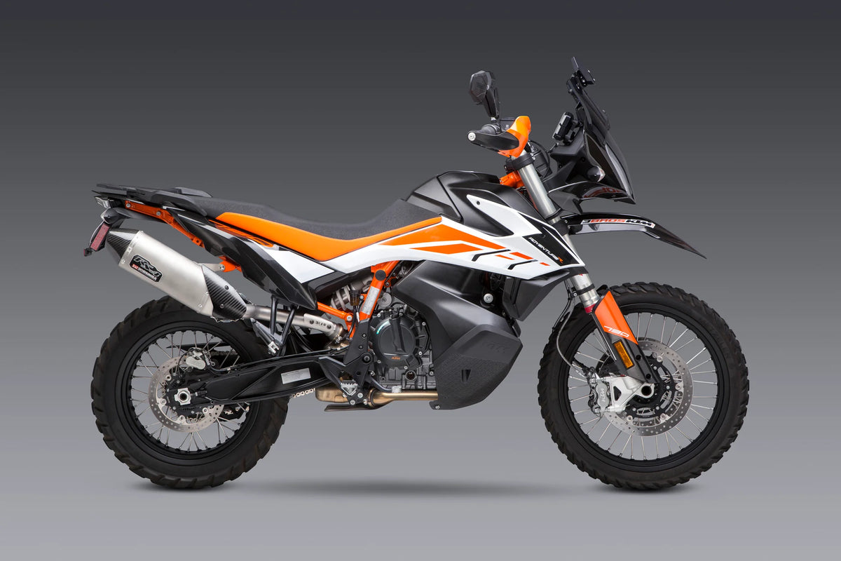 Yoshimura 790/890 Adventure 19-23 / 22-23 Norden 901 RS-4 Stainless Slip-On Exhaust, W/ Stainless Muffler