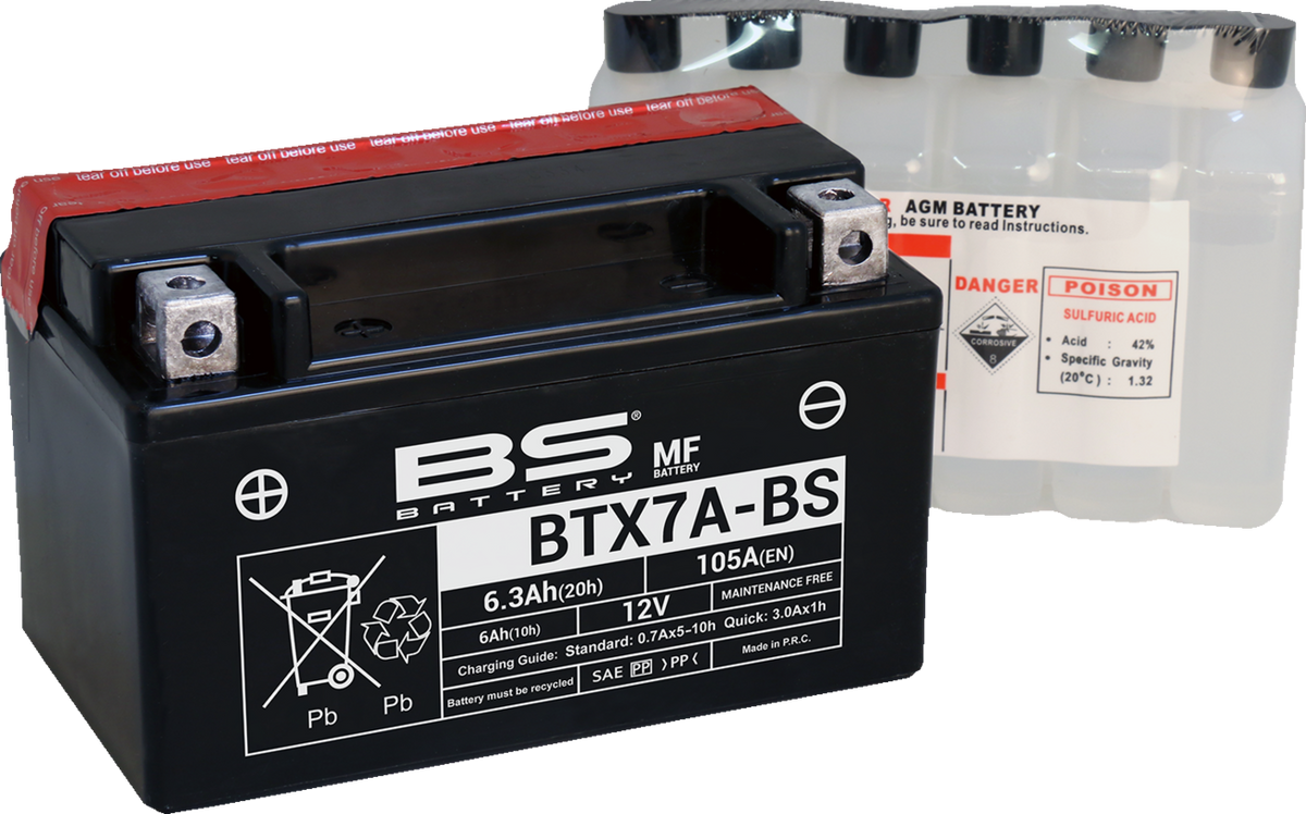 BS Battery Battery - BTX7A-BS (YTX)
