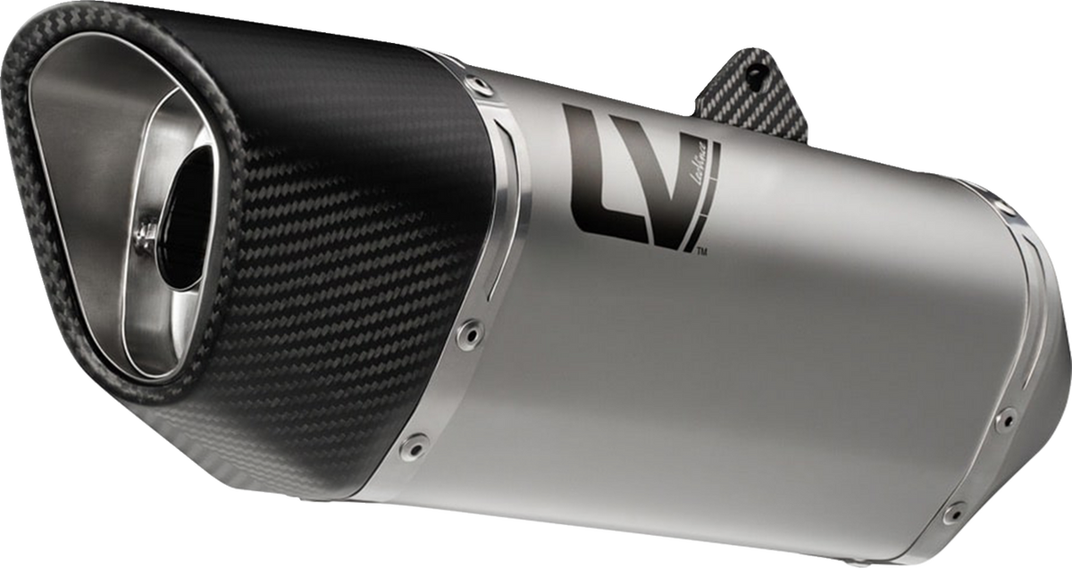 LeoVince LV-14 R Exhaust System - 3-Into-1 - Stainless Steel - Street Triple 765 R/RS