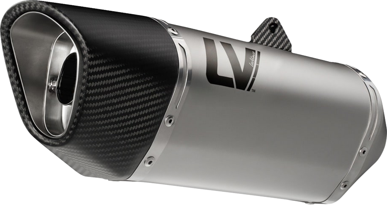 LeoVince LV-14 R Exhaust System - 3-Into-1 - Stainless Steel - Street Triple 765 R/RS