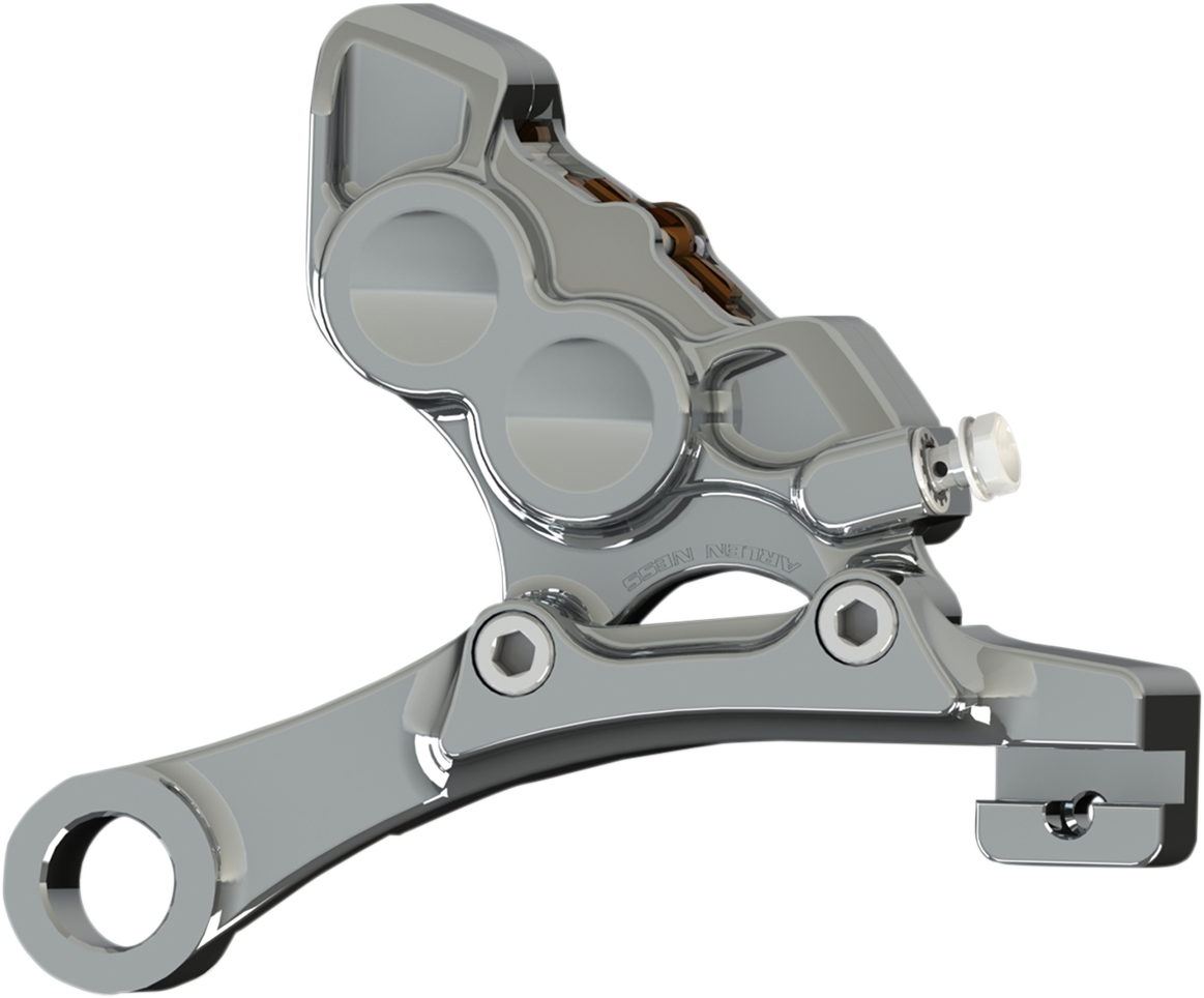 Arlen NESS 4-Piston Caliper - Rear - 11.8" - Chrome