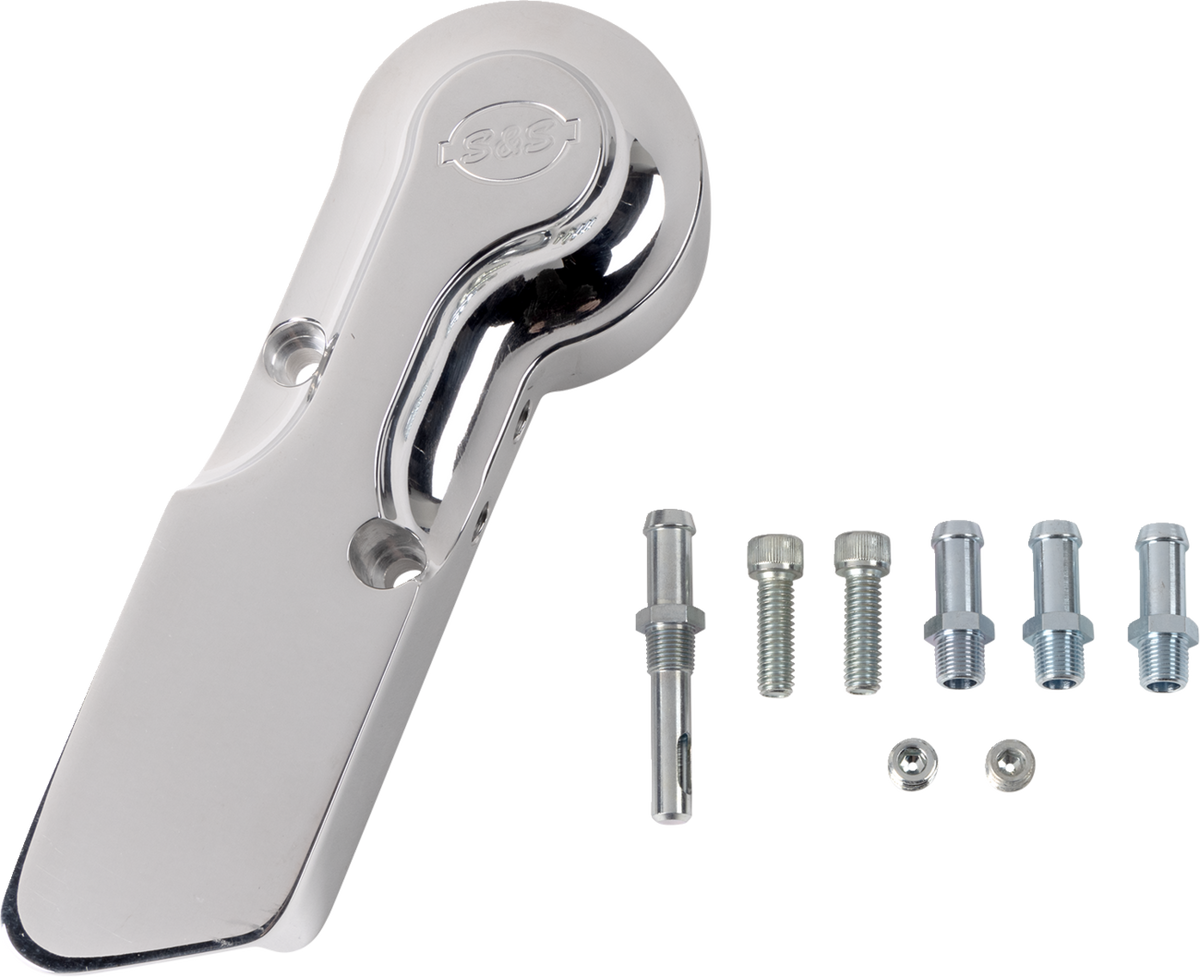 S&S Cycle Oil Filter Mounting Bracket Kit - Polished