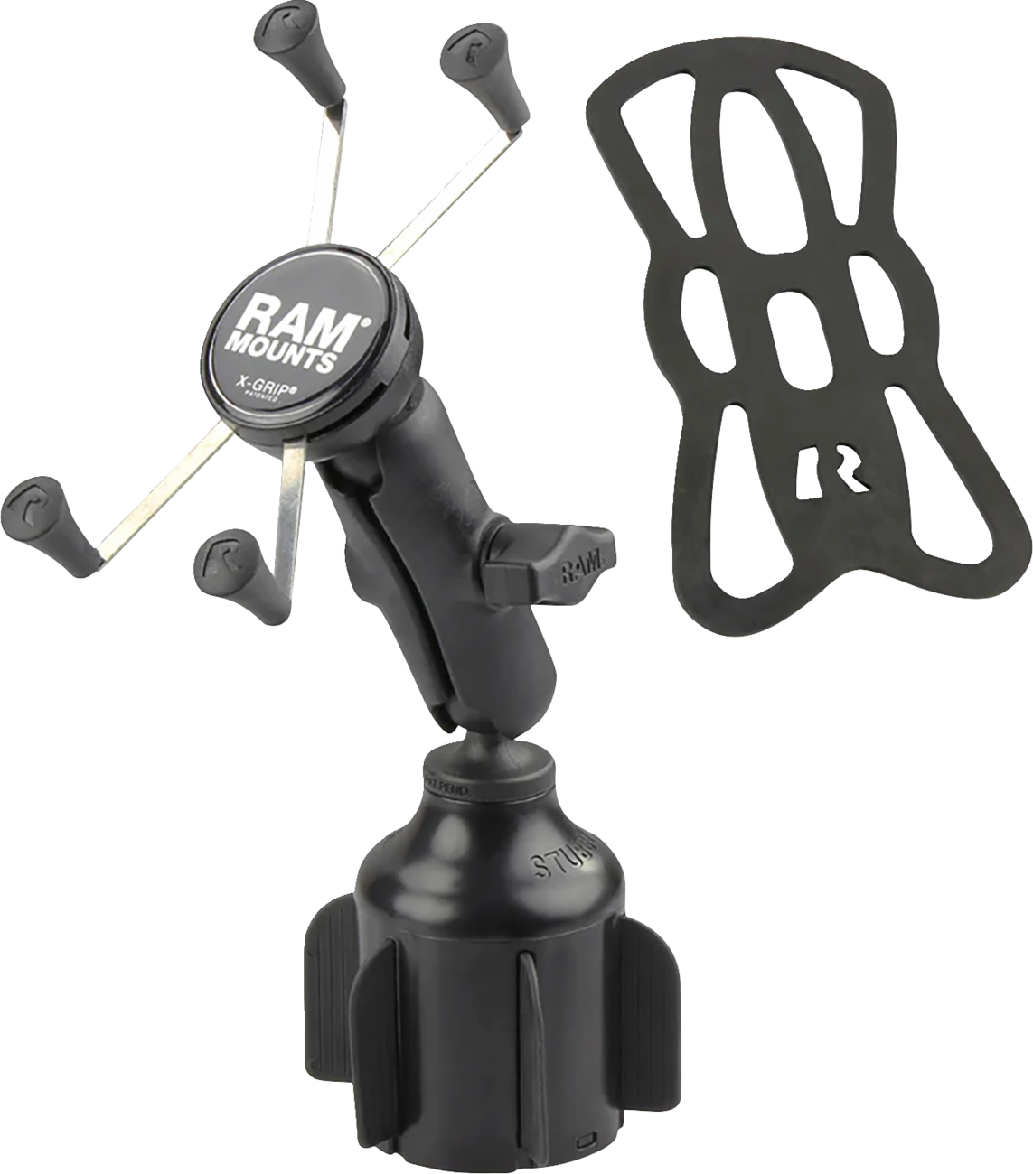 RAM Mounts X-Grip® Large Phone Mount With Stubby™ Cup Holder Base