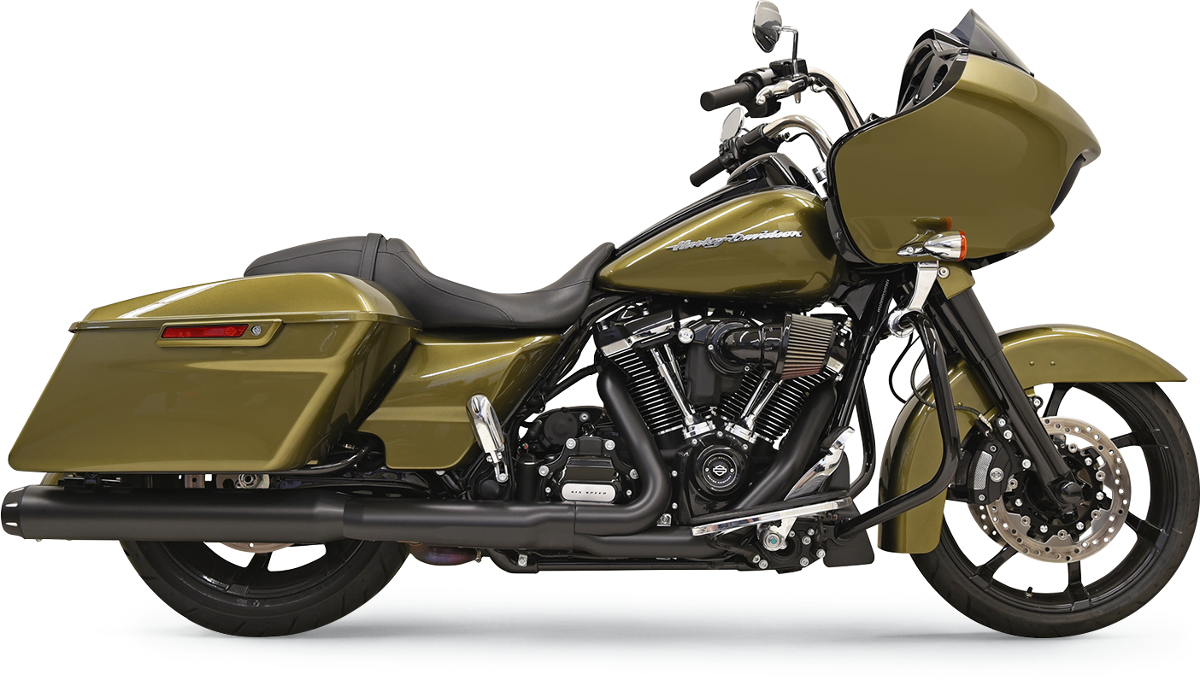Bassani Xhaust 4" Quick Change Series Slip-On Mufflers - Black