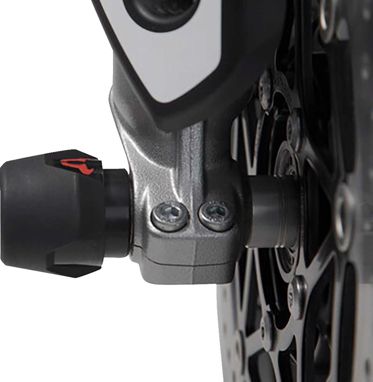 SW-Motech Axle Sliders - Front - Set - Triumph/Yamaha