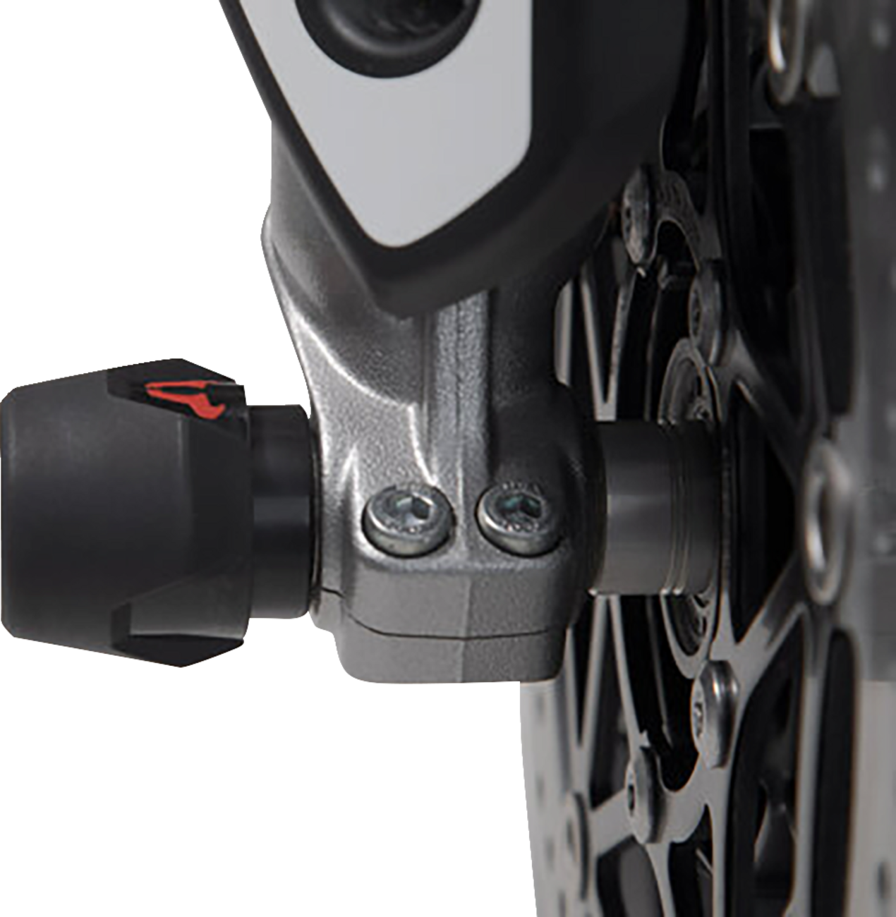 SW-Motech Axle Sliders - Front - Set - Triumph/Yamaha