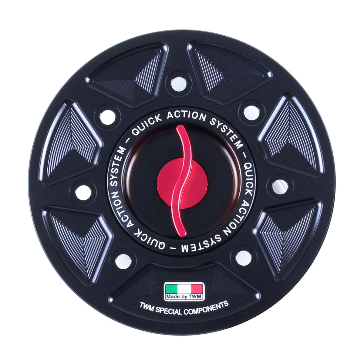 TWM Quick Action CNC Aluminum Gas Cap For Kawasaki - TKPR.04