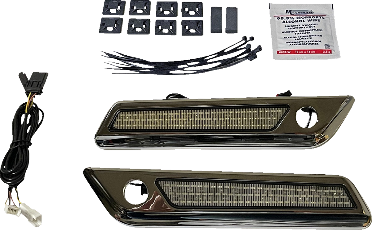Custom Dynamics Saddlebag LED Latch Light