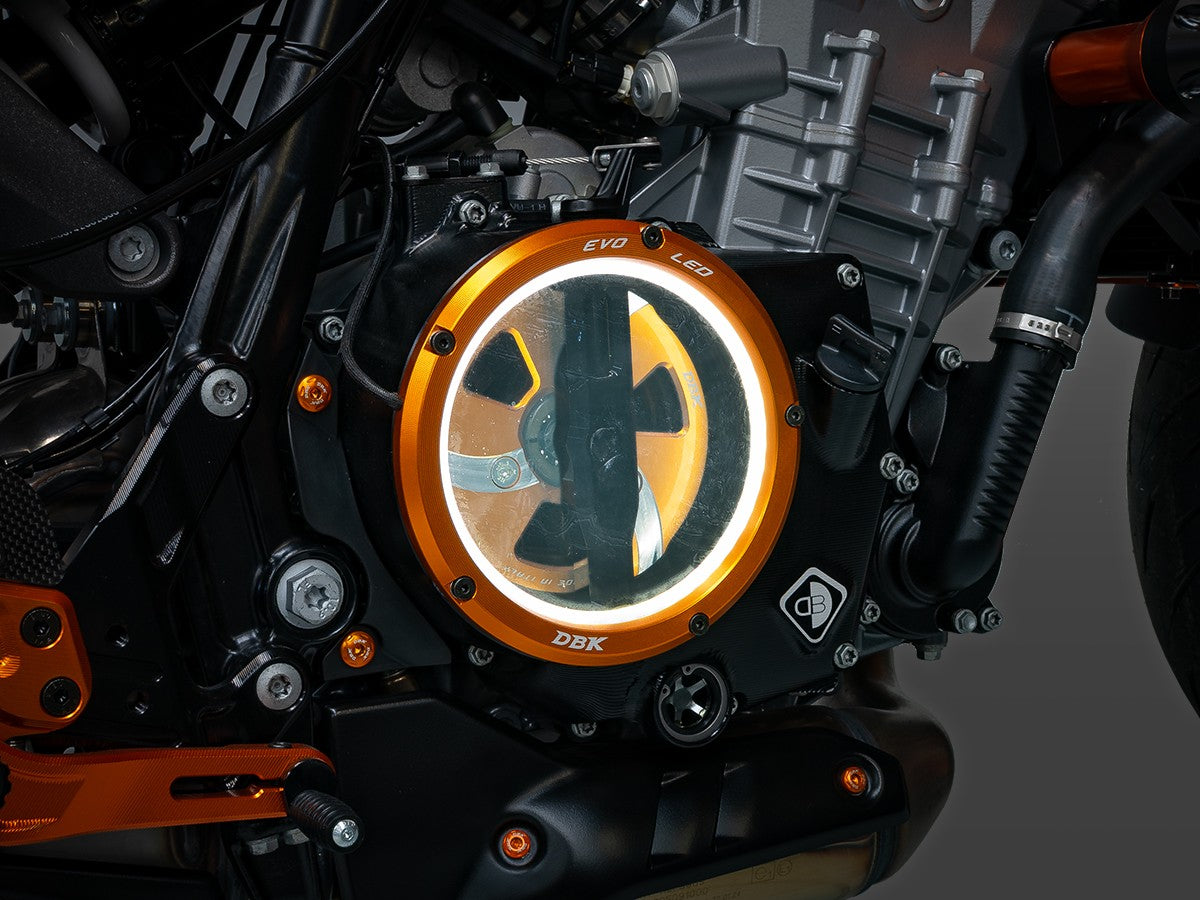 CCDVL14 - KTM 990 EVO LED CLEAR CLUTCH COVER