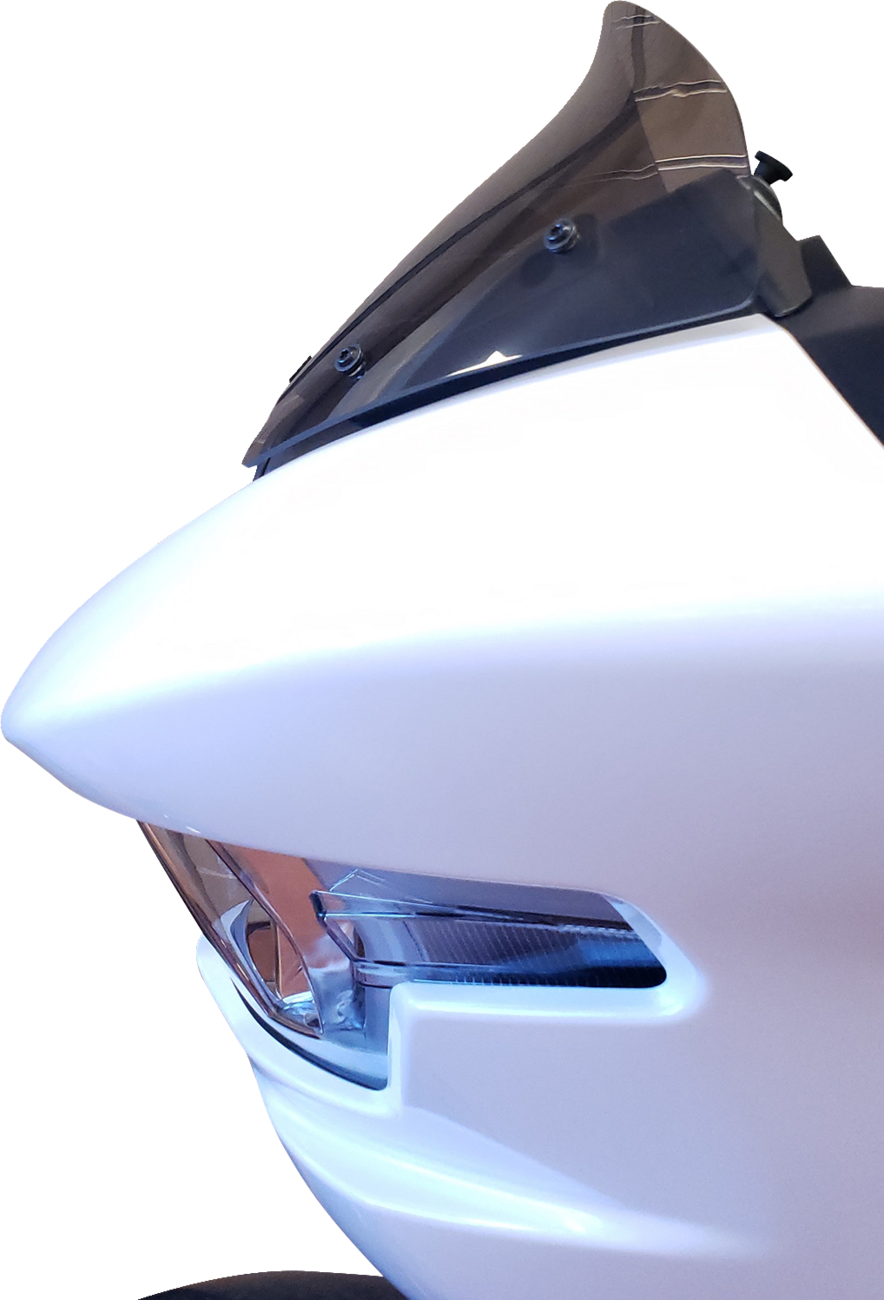 Wind Vest Windshield - 9-1/2" - Light Smoke - FLTRX/SE/STSE
