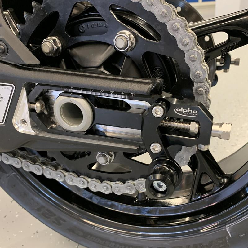 Alpha Racing Evo Plus Complete Chain Adjuster Kit BMW K67 S1000RR