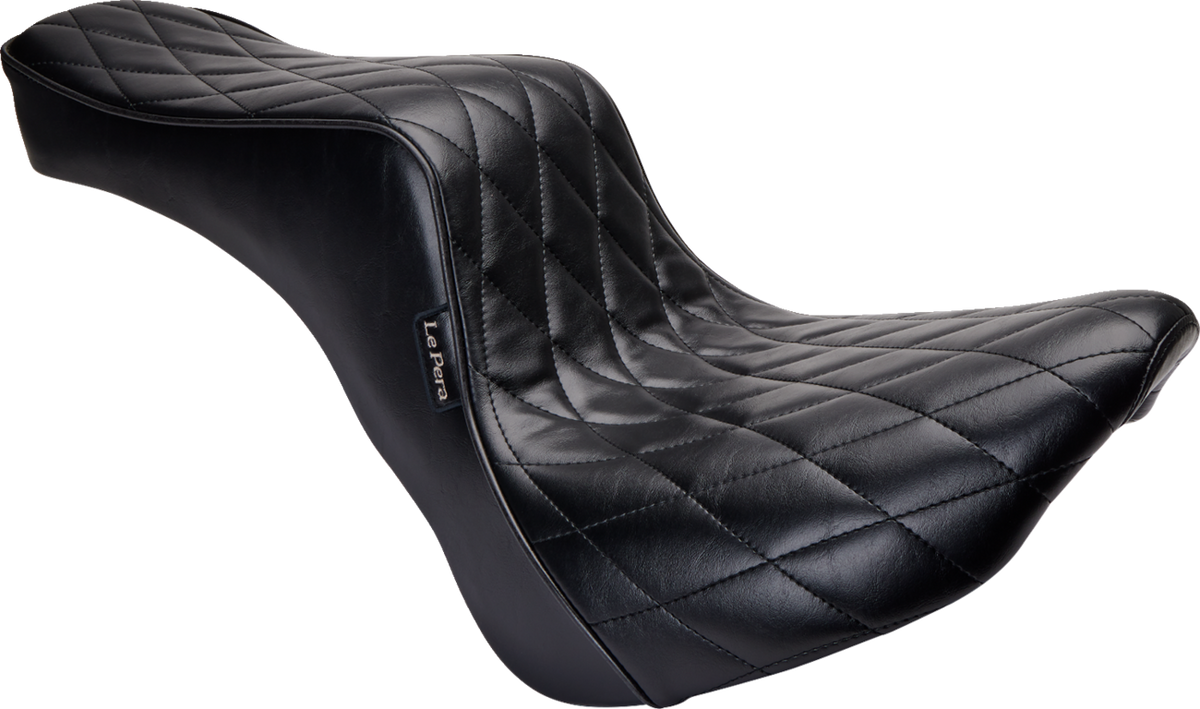 Le Pera Cherokee Seat - Diamond - Black - FX/FL '18-'24
