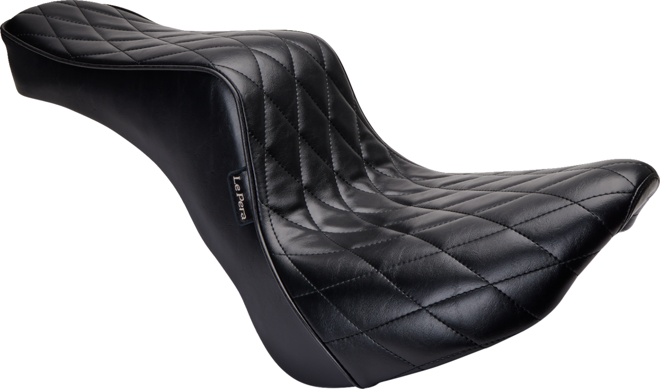 Le Pera Cherokee Seat - Diamond - Black - FX/FL '18-'24