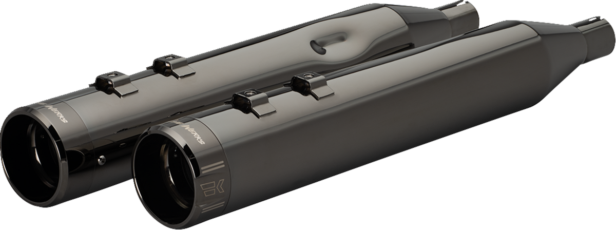 Khrome Werks 4-1/2" HP-Plus® Slip-On Mufflers With Klassic Tip - Eclipse® - M8