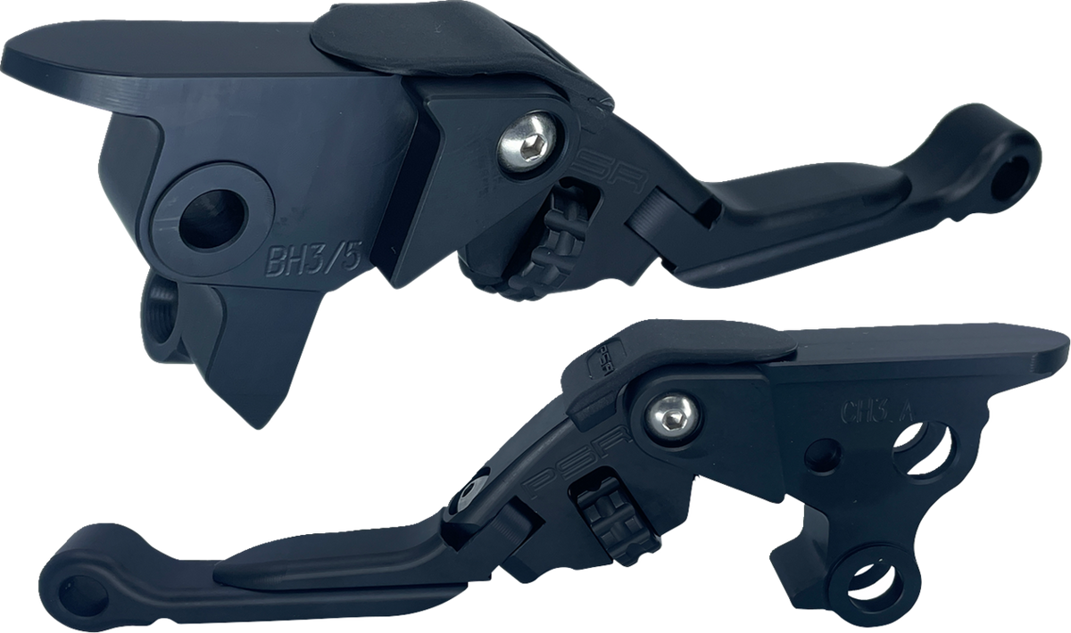 PSR Anthem Pro Adjustable Lever Set For Harley Models - Black