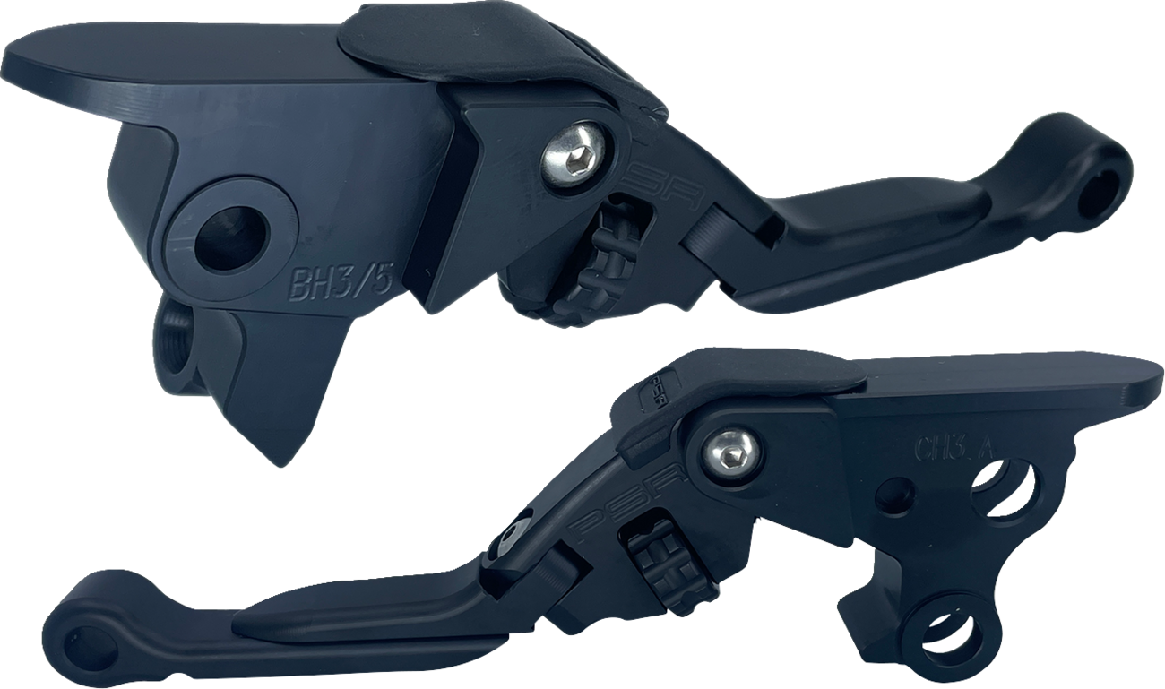 PSR Anthem Pro Adjustable Lever Set For Harley Models - Black