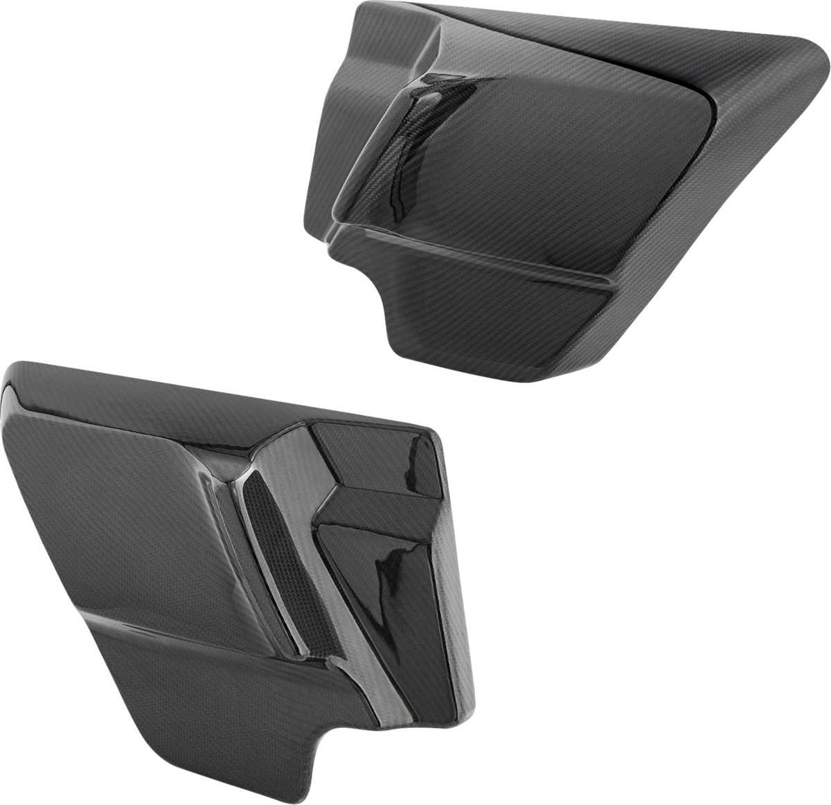 Arlen NESS Side Covers - Carbon Fiber - Harley-Davidson® - Touring '09-'23