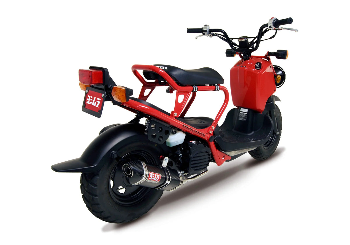 Yoshimura RUCKUS/ZOOMER 03-25 Race TRC Stainless Full Exhaust, W/ Carbon Fiber Muffler