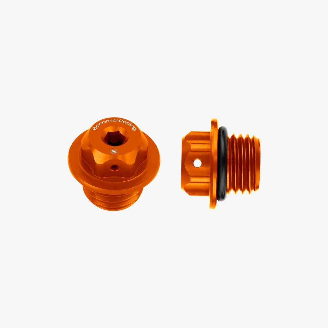 Bonamici Racing Oil Cap - M20x2,5 - Orange