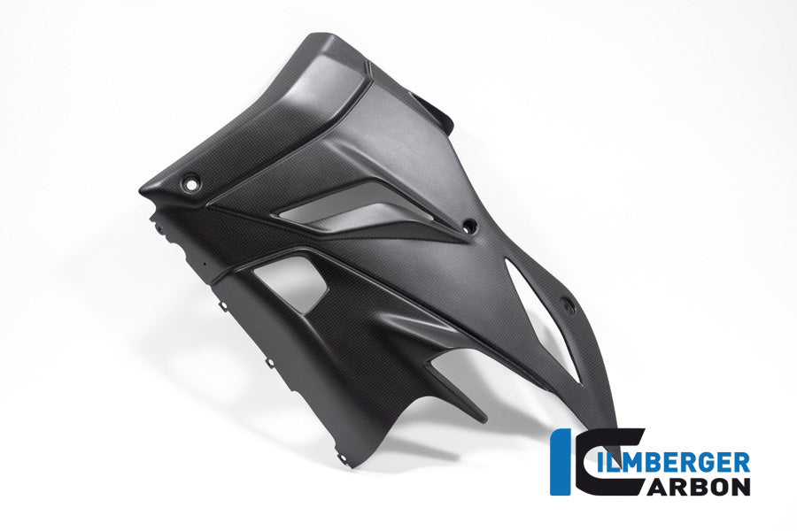 Ilmberger Carbon Belly Pan Left V4 Ducati Streetfighter - Matte