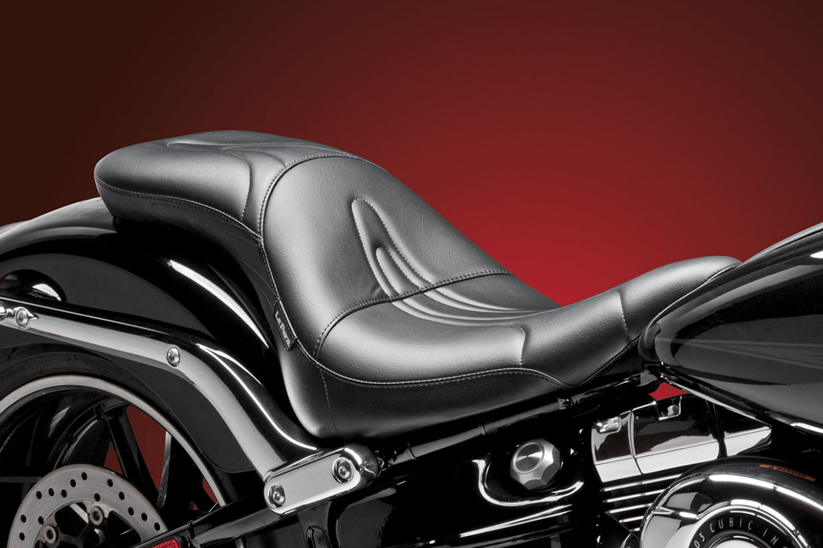 Le Pera Sorrento 2-Up Seat - Stitched - Black - FXSB '13-'17