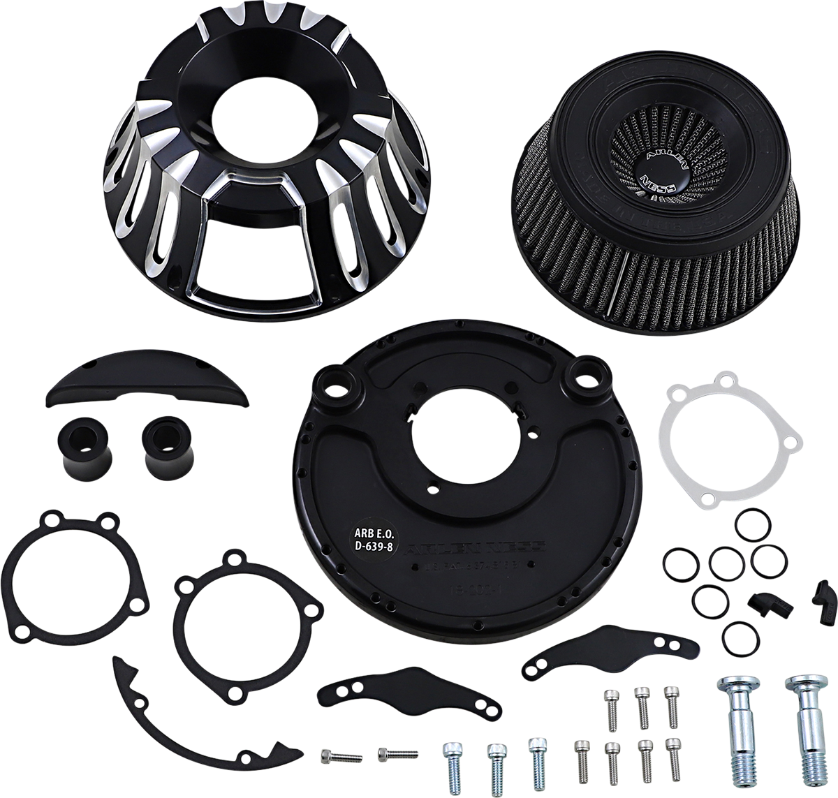 Arlen NESS Inverted Series Air Cleaner Kit - Black