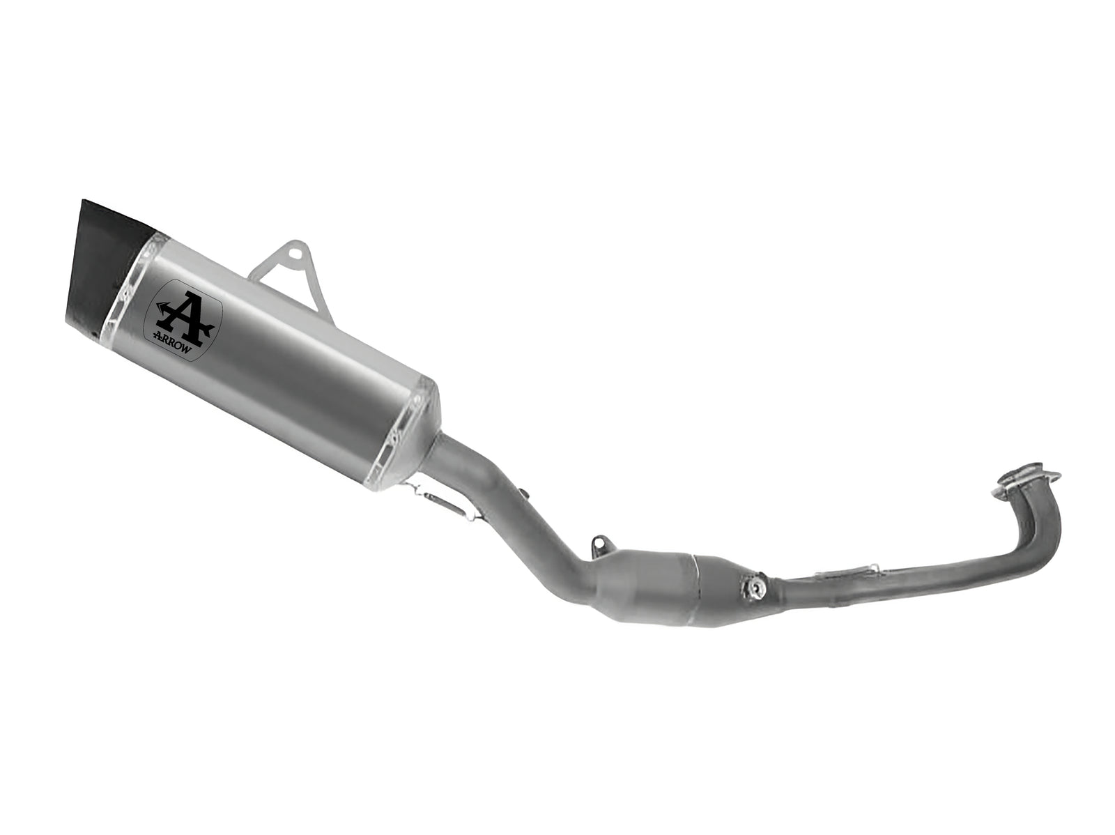 73023PT Full System Racing With Pista Titanium Slip Ons