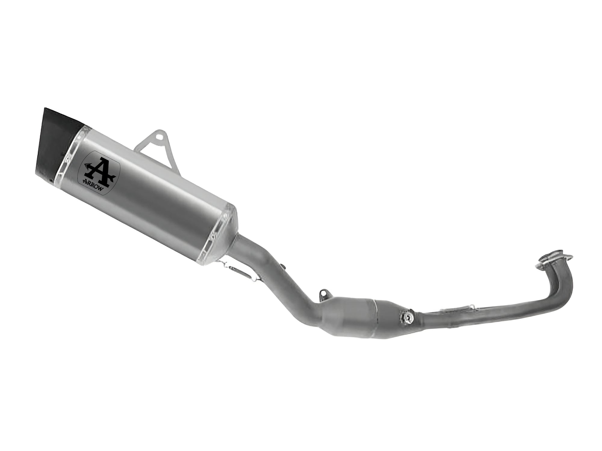 73023PT Full System Racing With Pista Titanium Slip Ons