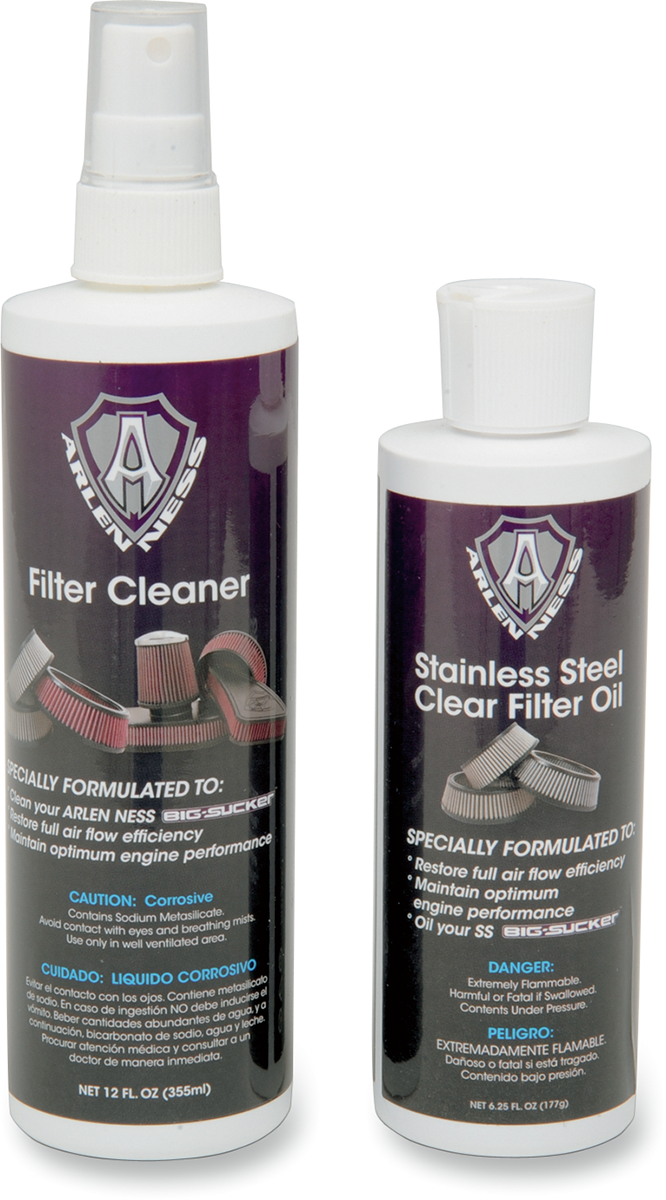 Arlen NESS Air Filter Cleaner/Oil Kit