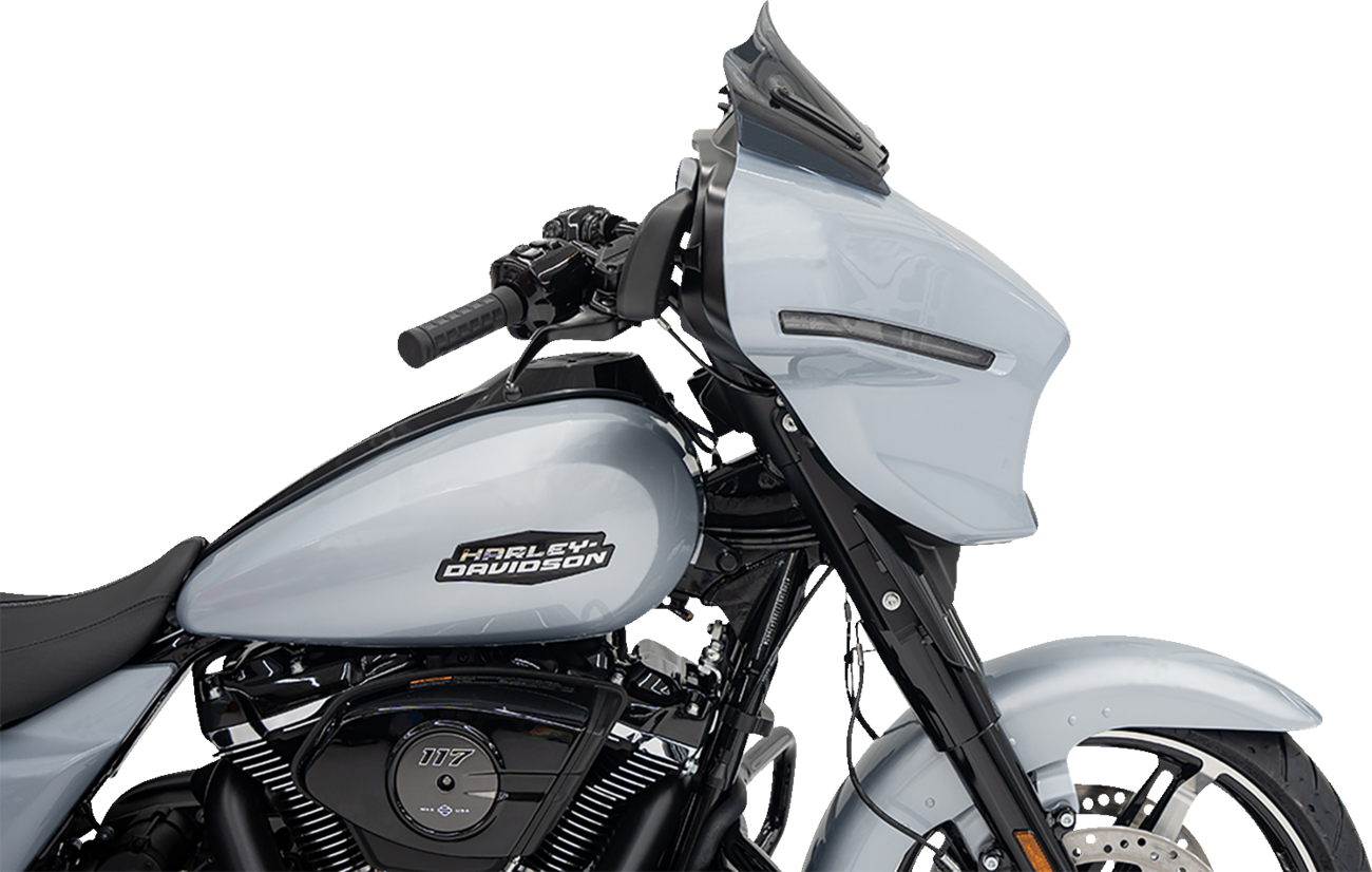 Klock Werks Flare® Windshield - 8" - Dark Smoke - '23-'25 FLHX